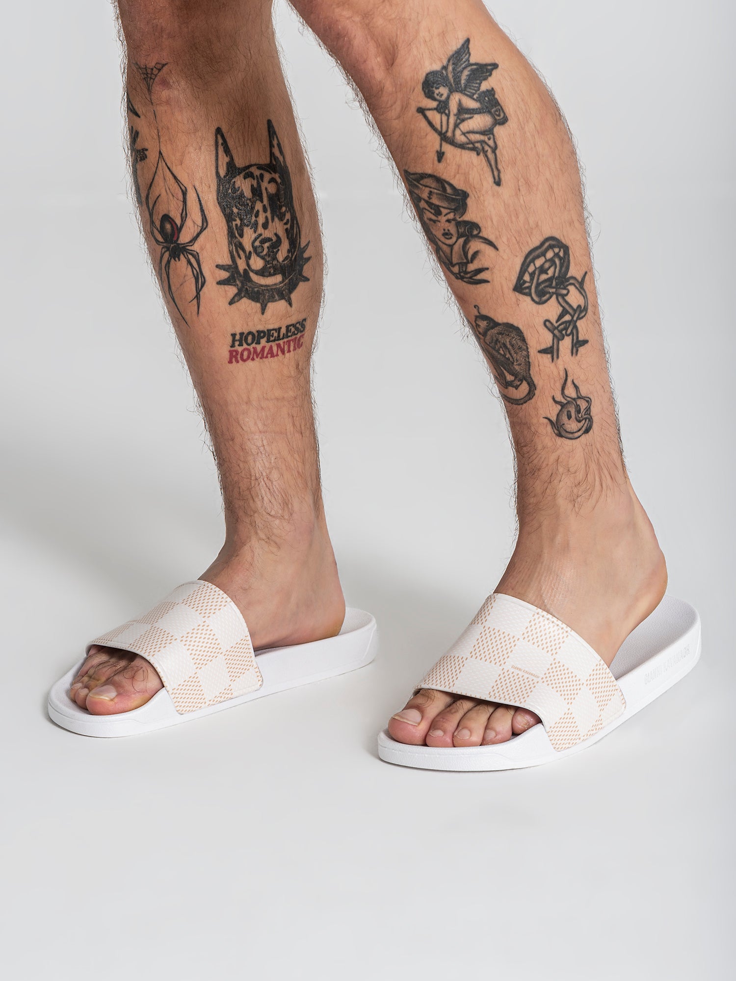 sliders / Beige Piazza Sliders