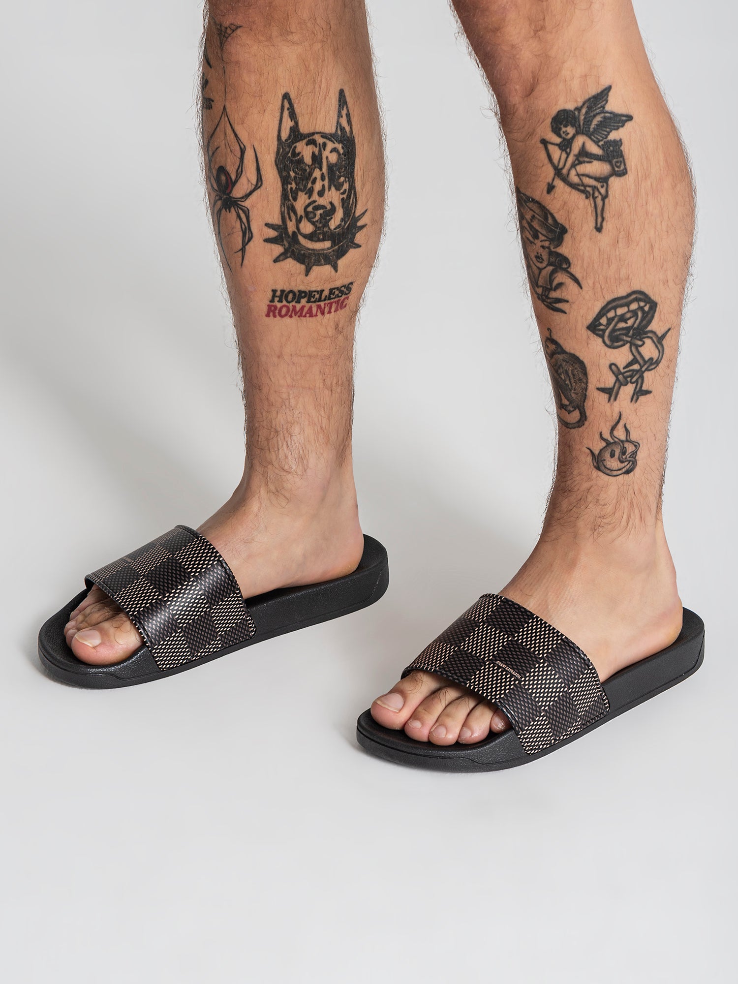 sliders / Brown Piazza Sliders