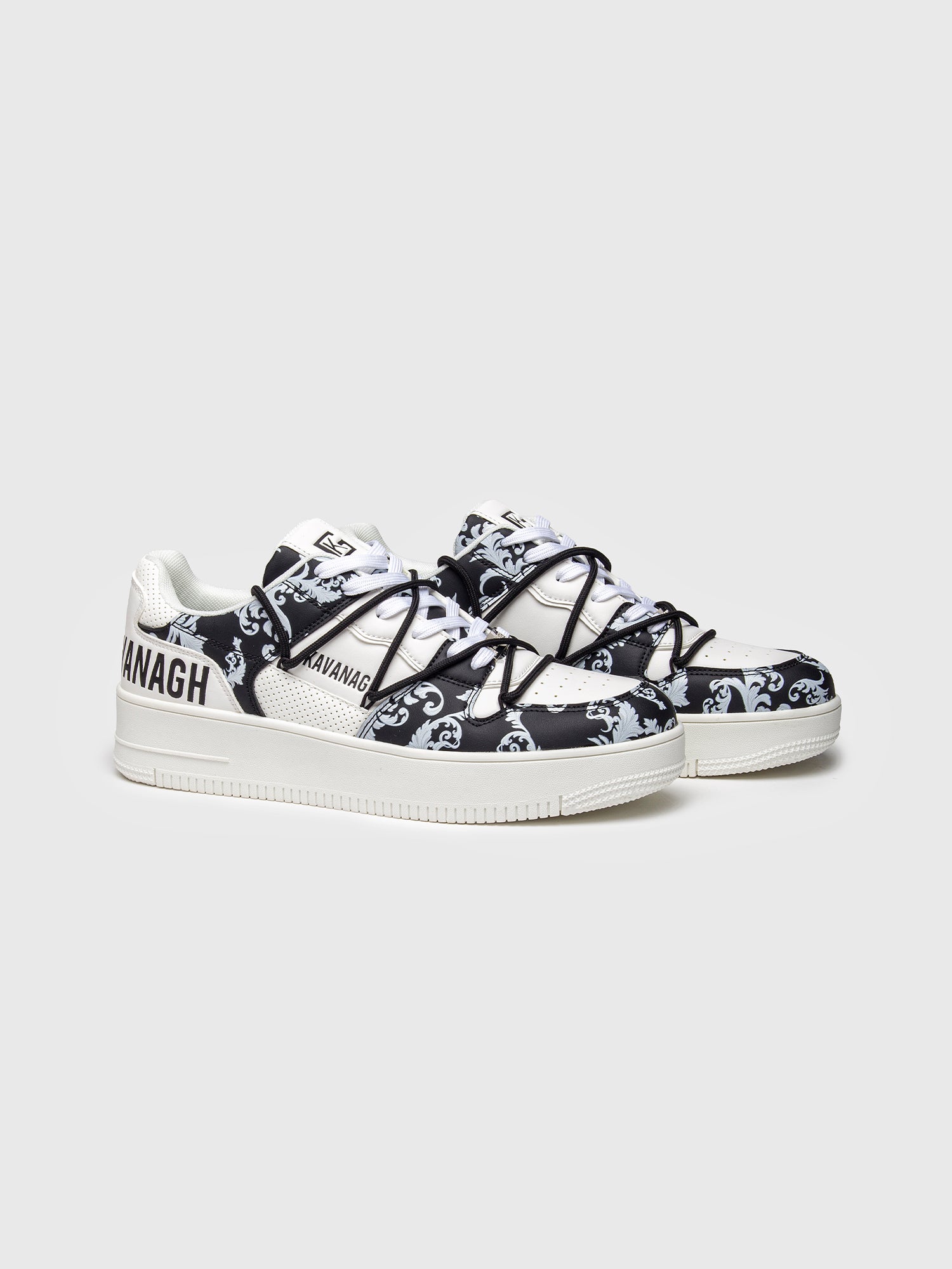 sneakers / Black Majestic Wrapped Sneakers