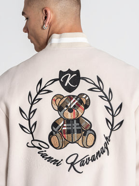 bombers / Beige Noble Bear Bomber Jacket