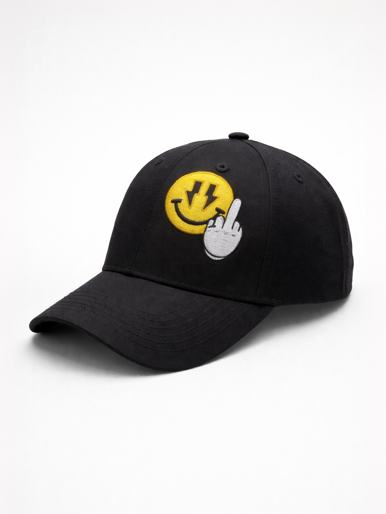 caps / Black Smiley Cap