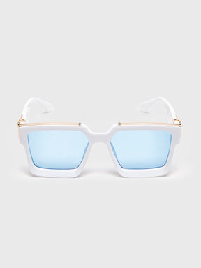 sunglasses / White Square Sunglasses
