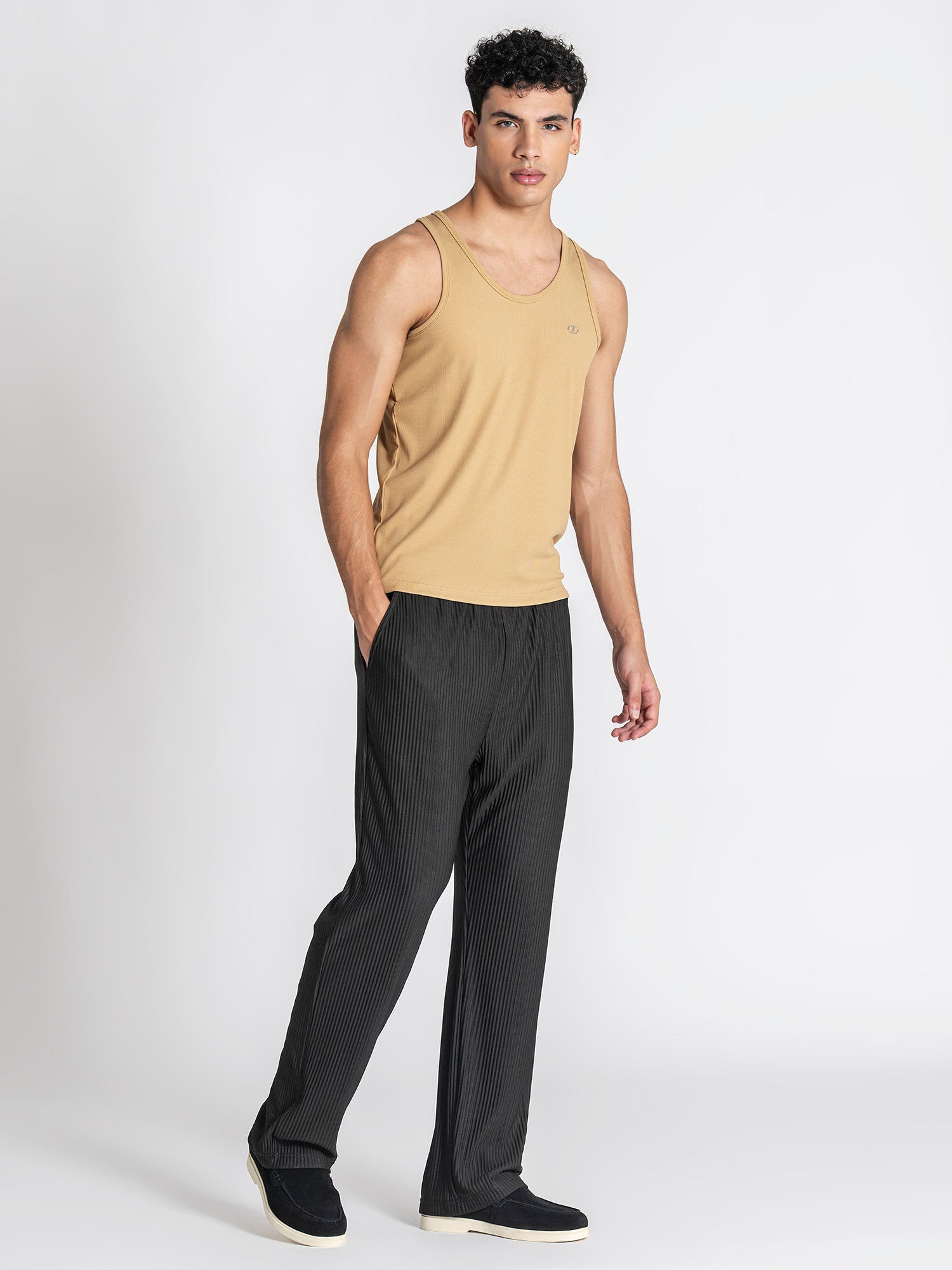 tank tops / Camel Essence Ribbed Tanktop