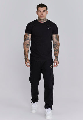 t-shirts / Black Relaxed Fit T-Shirt