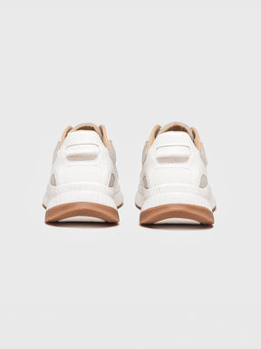 sneakers / White Tangled Sneakers