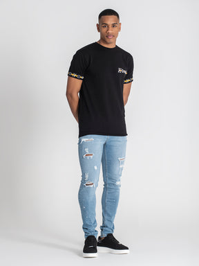 t-shirts / Black Trail Elastic Tee
