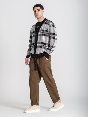 jackets / Grey British 2.0 Knit Cardigan