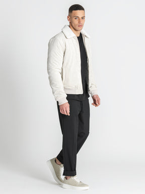 jackets / White Timeless Aviator Jacket