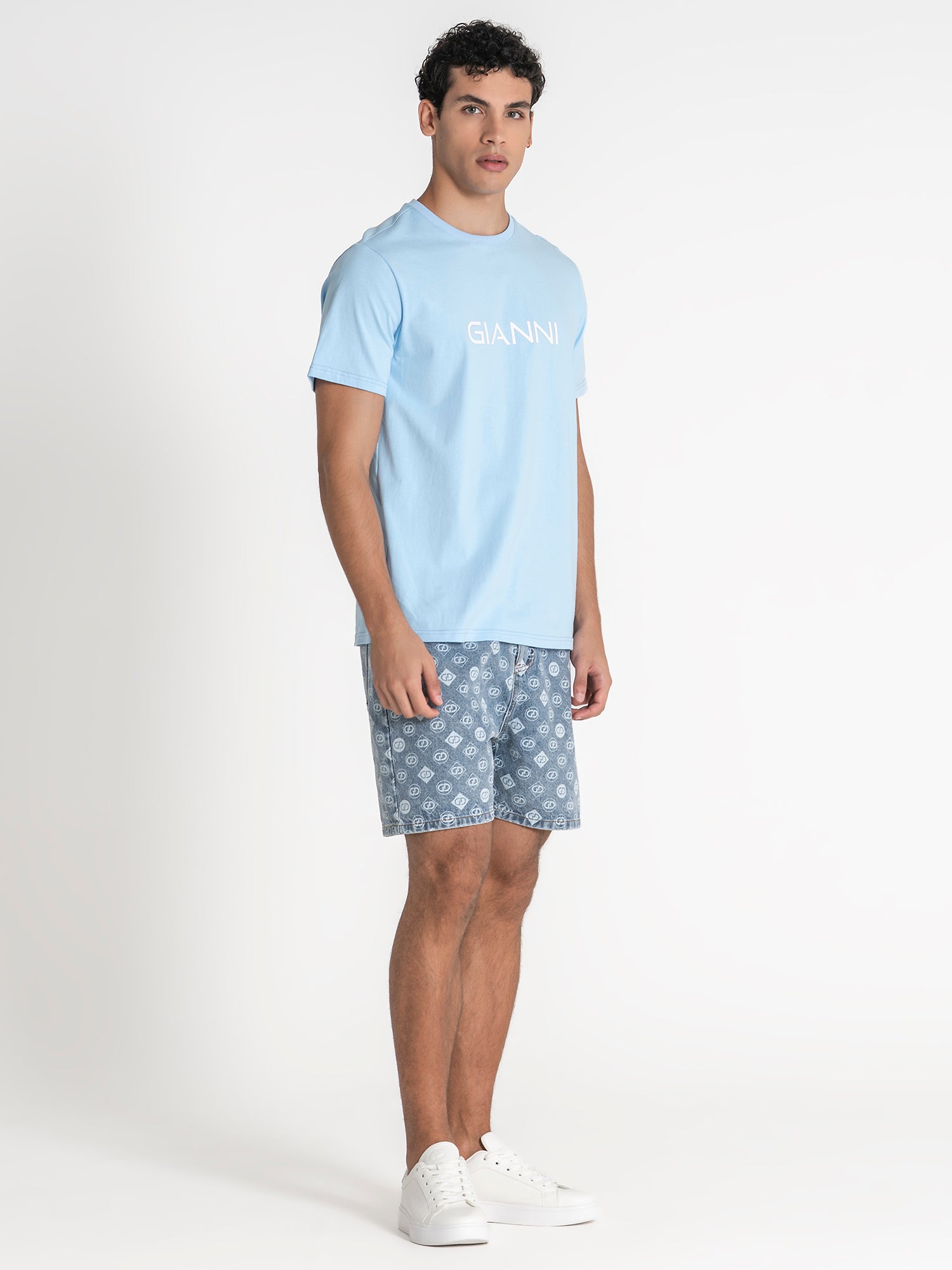 t-shirts / Light Blue Iconic Tee