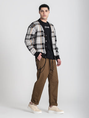 jackets / Grey British 2.0 Knit Cardigan