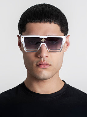 sunglasses / White Prisma Fade Sunglasses