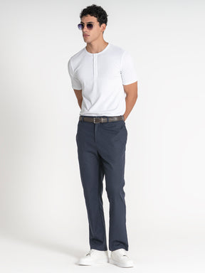 t-shirts / White Button Henley Tee