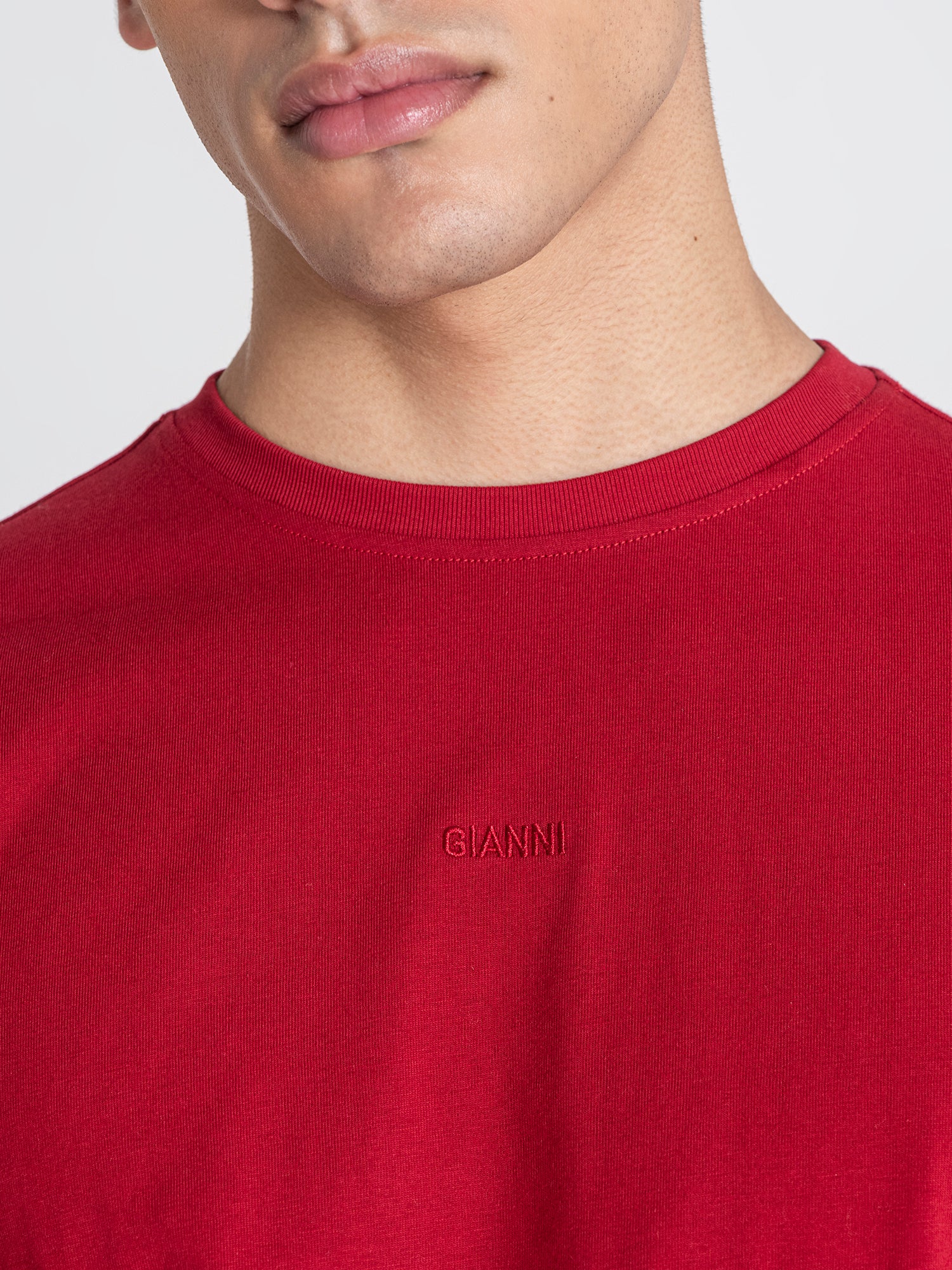t-shirts / Burgundy Gianni Tee