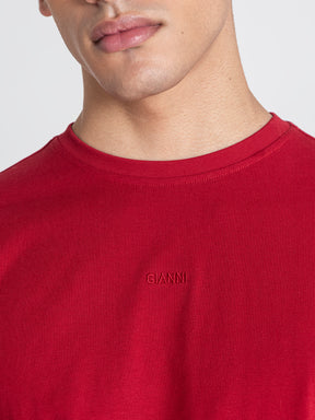t-shirts / Burgundy Gianni Tee