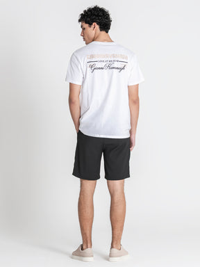 t-shirts / White Look at me Tee