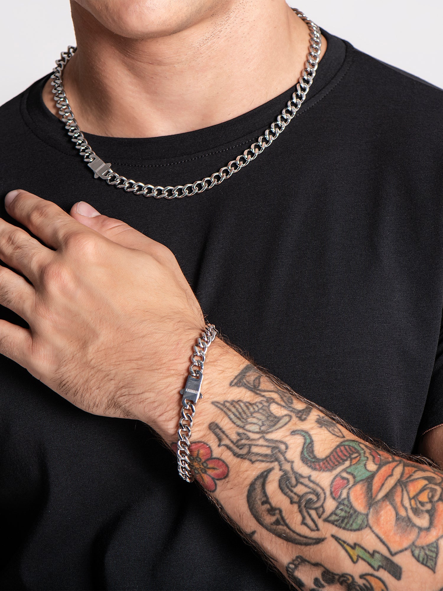 necklaces / Silver Heavy Necklace