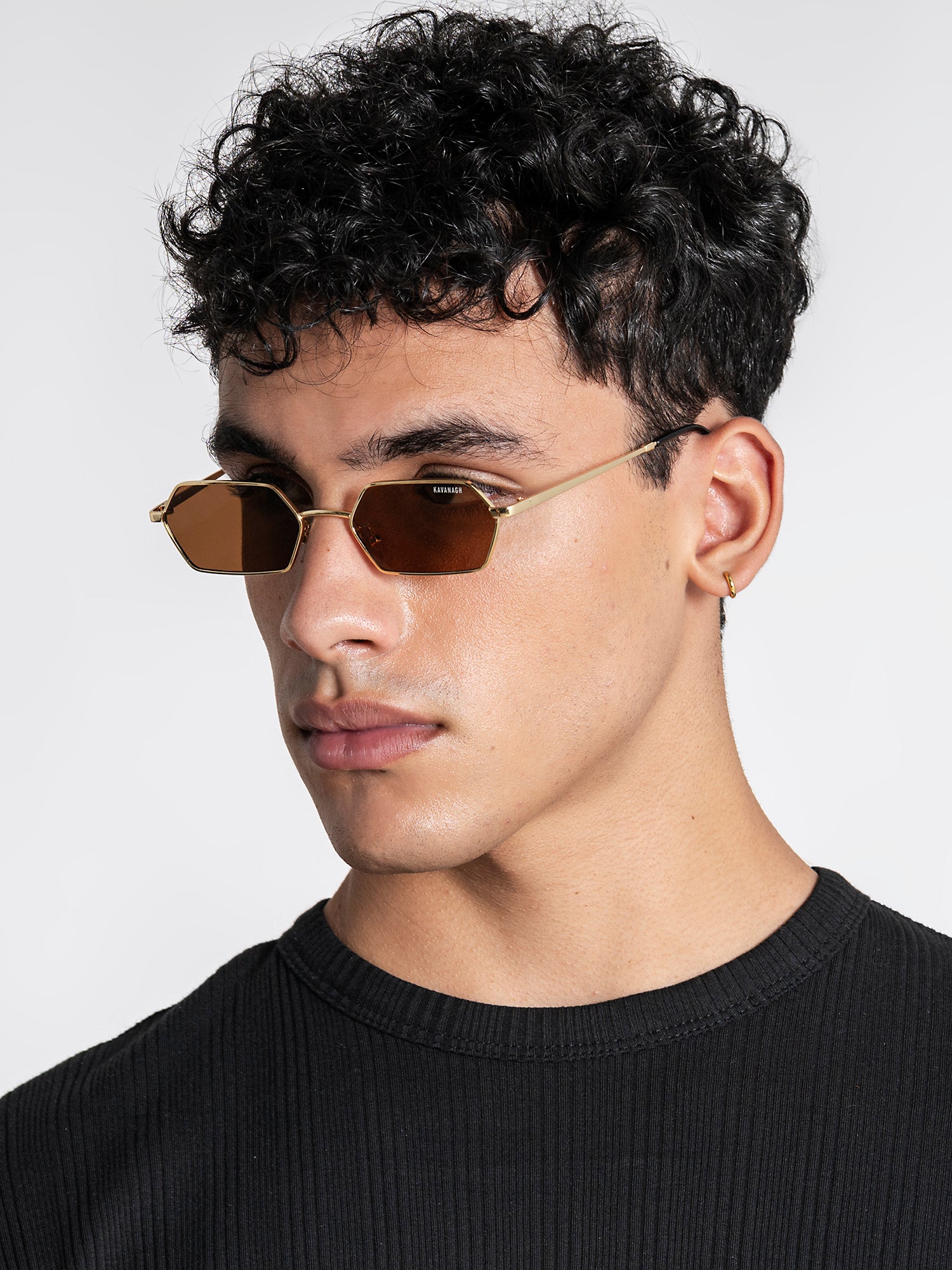 sunglasses / Orange Geometric Sunglasses