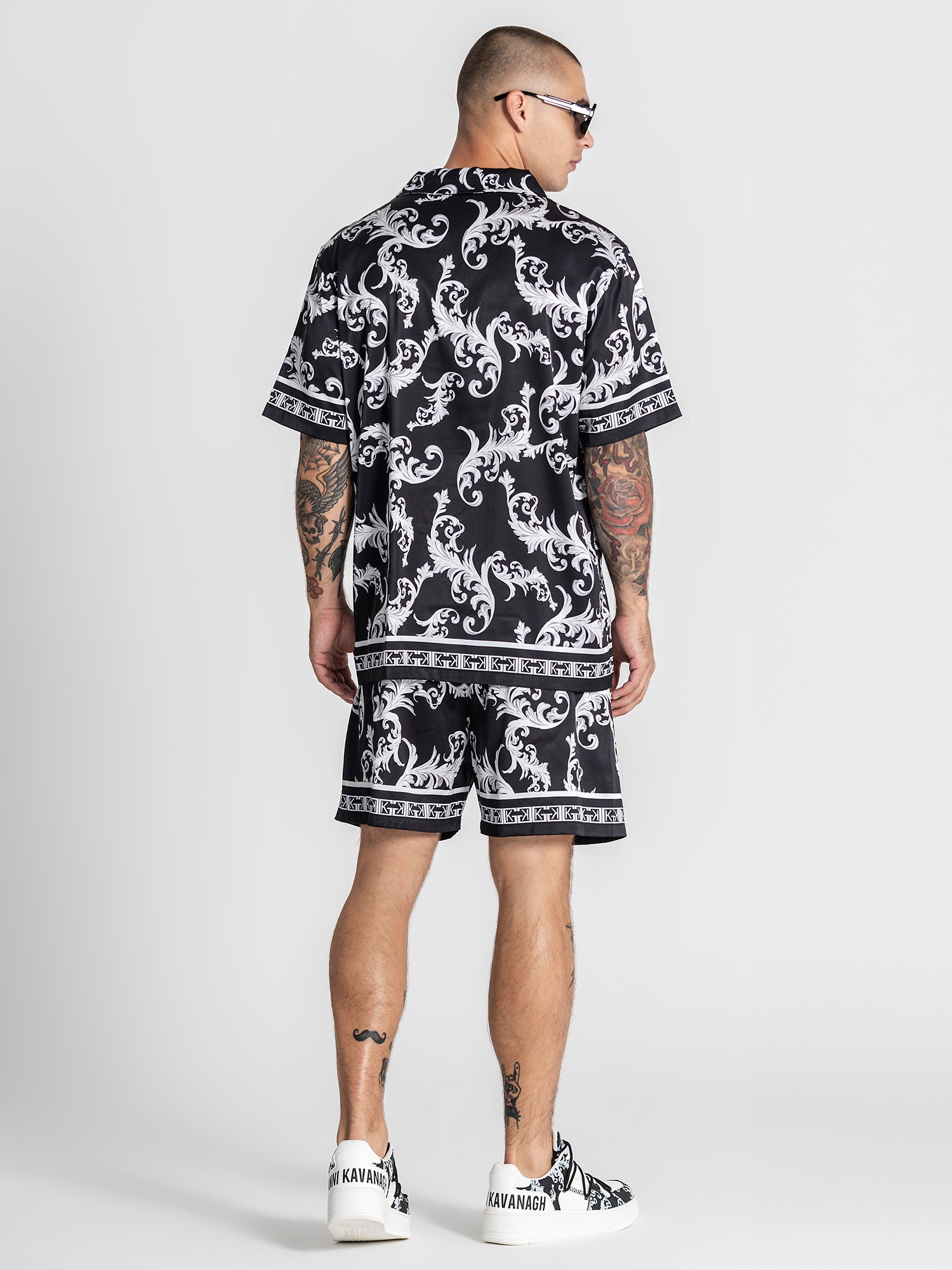 shirts / Black Majestic Satin Shirt