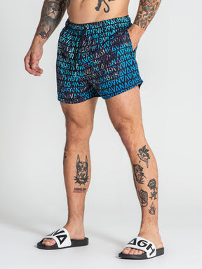 swimshorts / Multicolor Palms Swimshorts