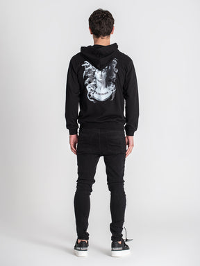 zip jackets / Black Medusa Hoodie Jacket