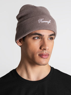 beanies / Taupe Signature Beanie