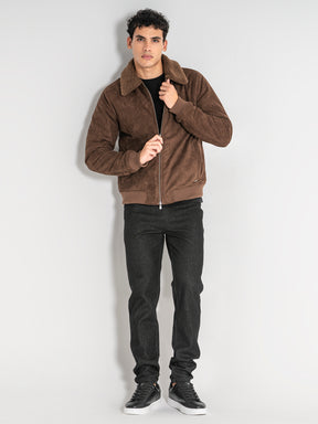 jackets / Brown Timeless Aviator Jacket