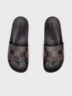 sliders / Brown Piazza Sliders