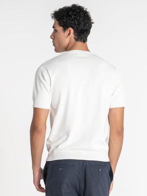 t-shirts / White Essential Knit Tee