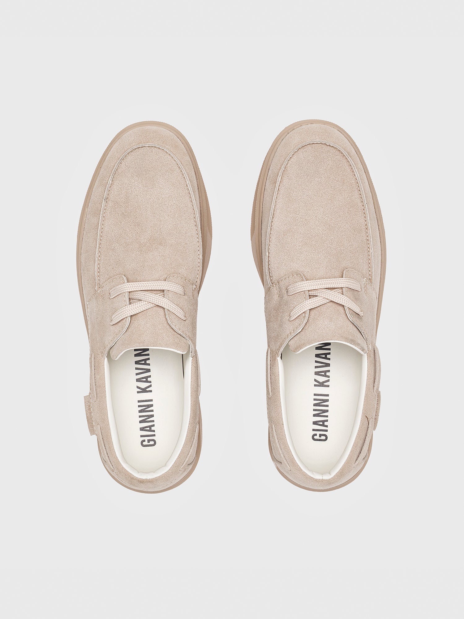 shoes / Beige Oxford Loafers