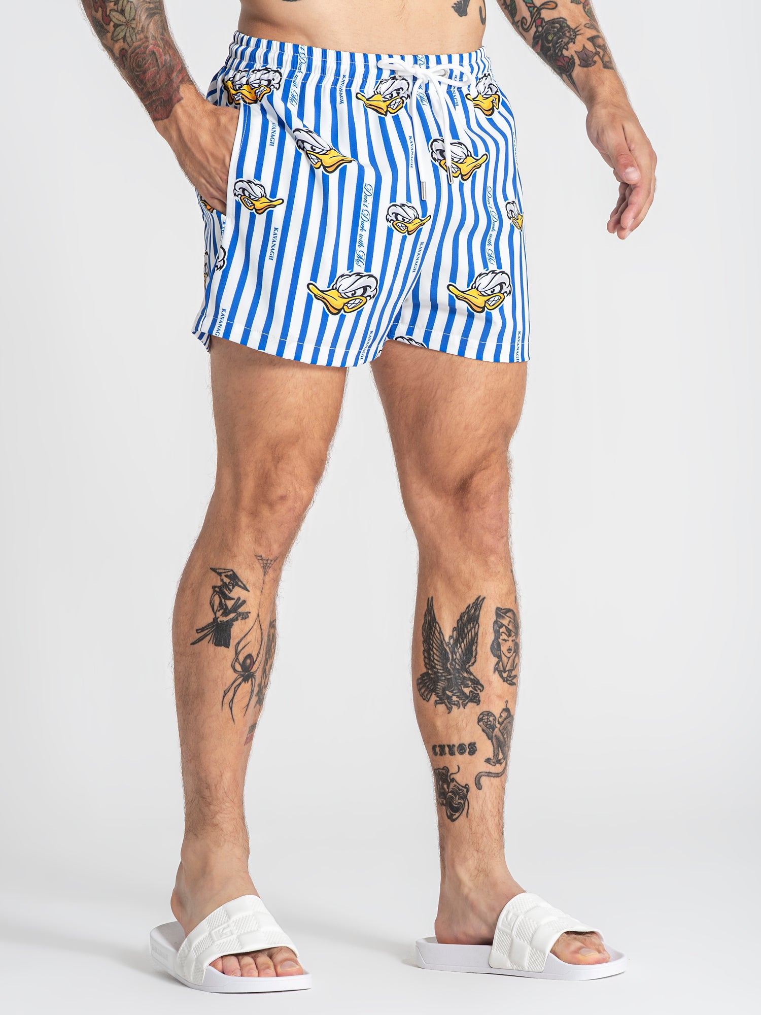 swimshorts / Blue Grumpy Duck Swimshorts