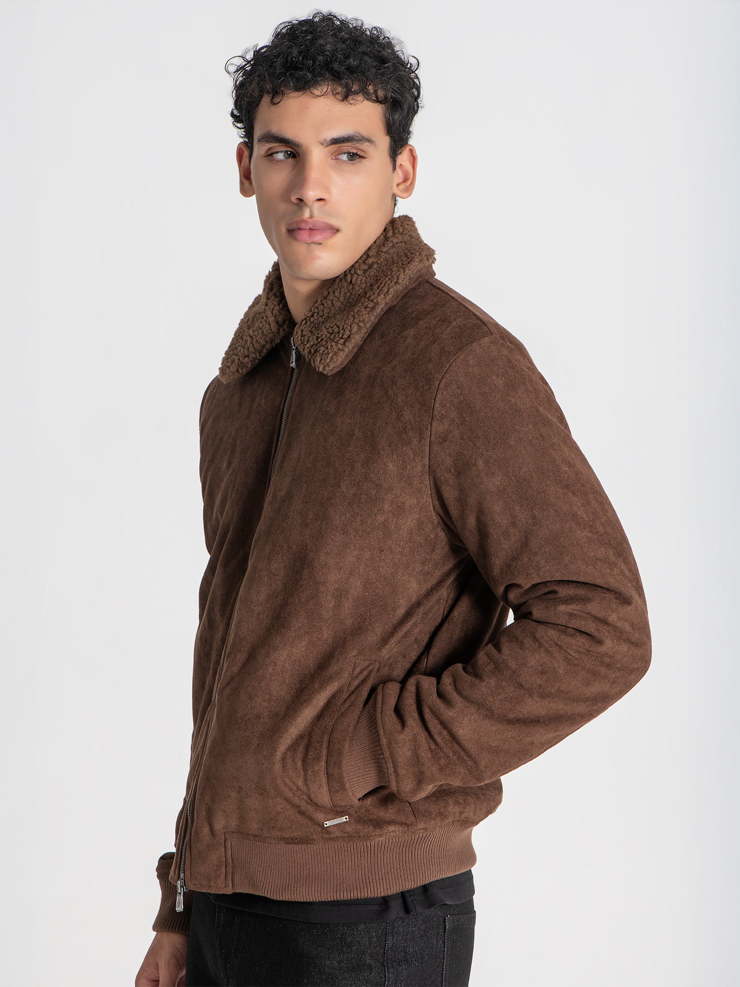 jackets / Brown Timeless Aviator Jacket
