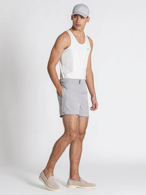 tank tops / White Essence Ribbed Tanktop