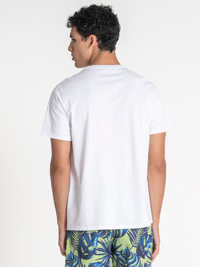 t-shirts / White Handwritten Tee