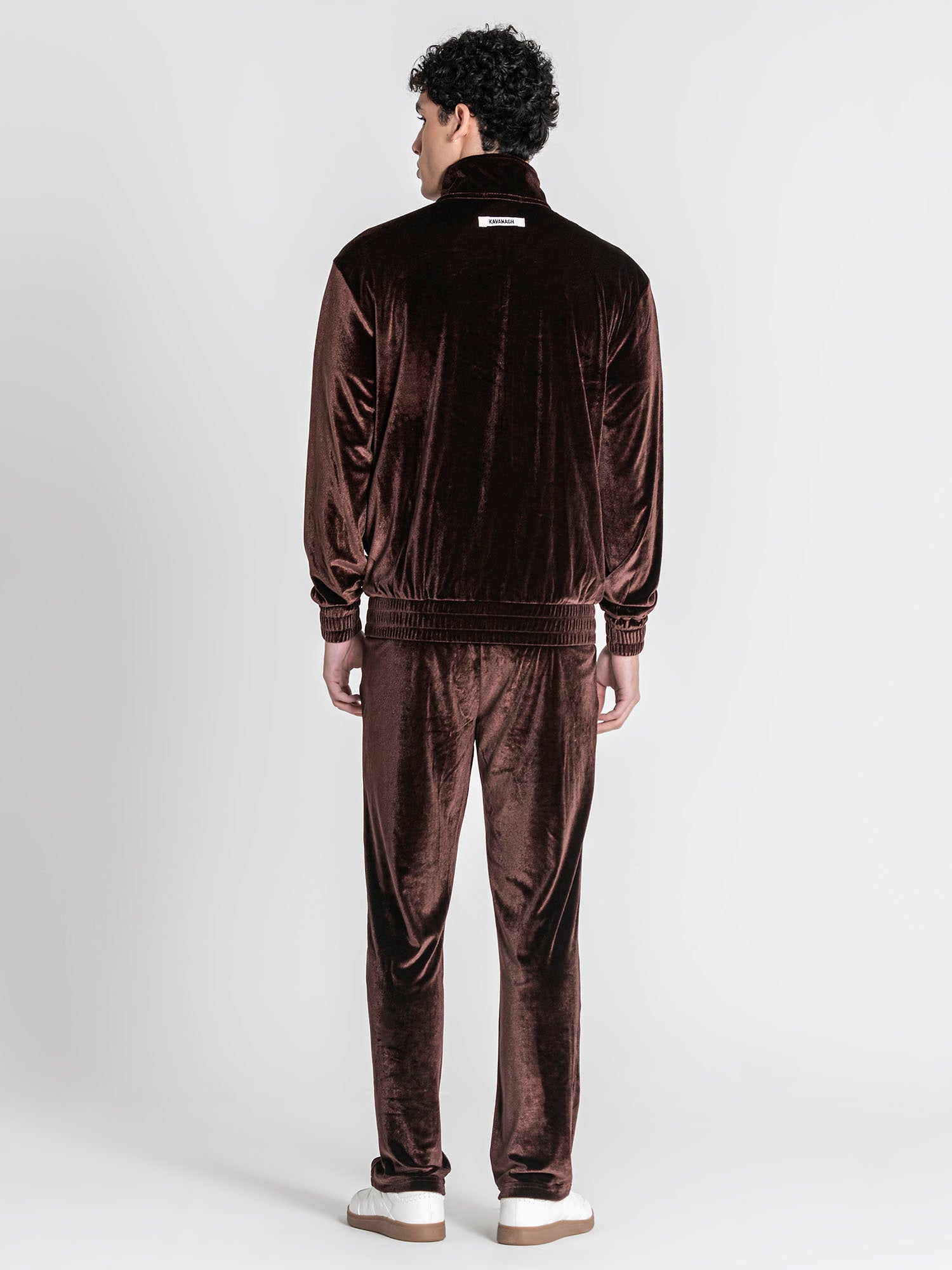 zip jackets / Brown GK Tape Zip Jacket