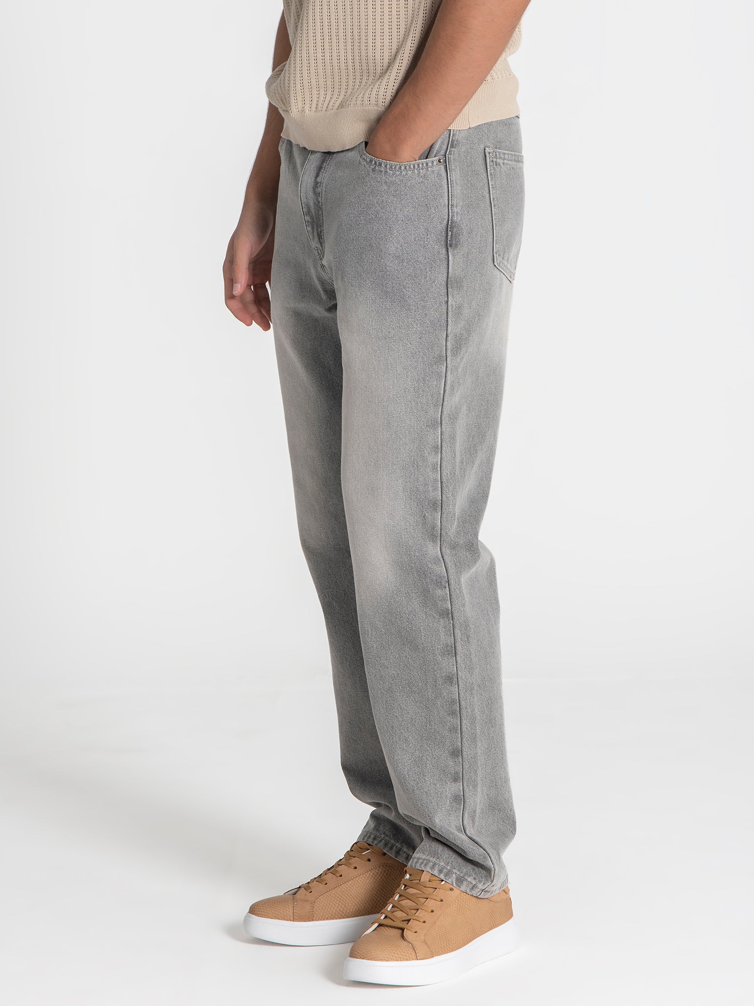 jeans / Grey Wash Jeans