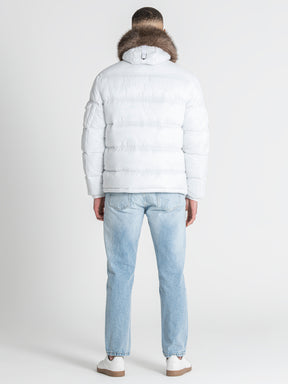 puffers / White GK Puffer Jacket