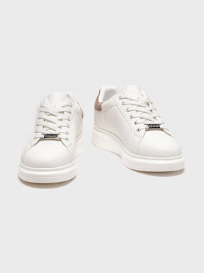 sneakers / Taupe Statement Sneakers