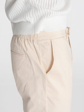 pants / Camel Elastic Chino Chino Pants