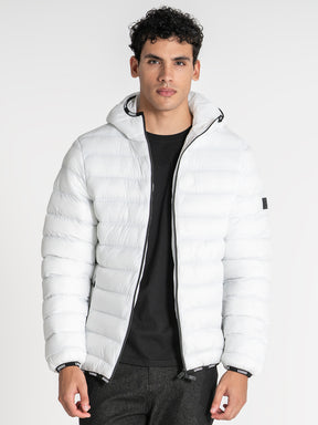 jackets / White Loop 2.0 Hoodie Jacket