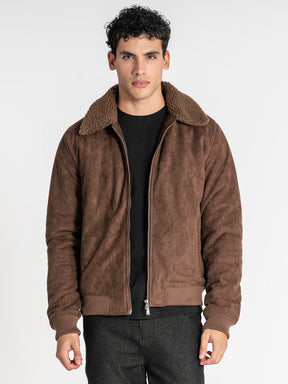 jackets / Brown Timeless Aviator Jacket