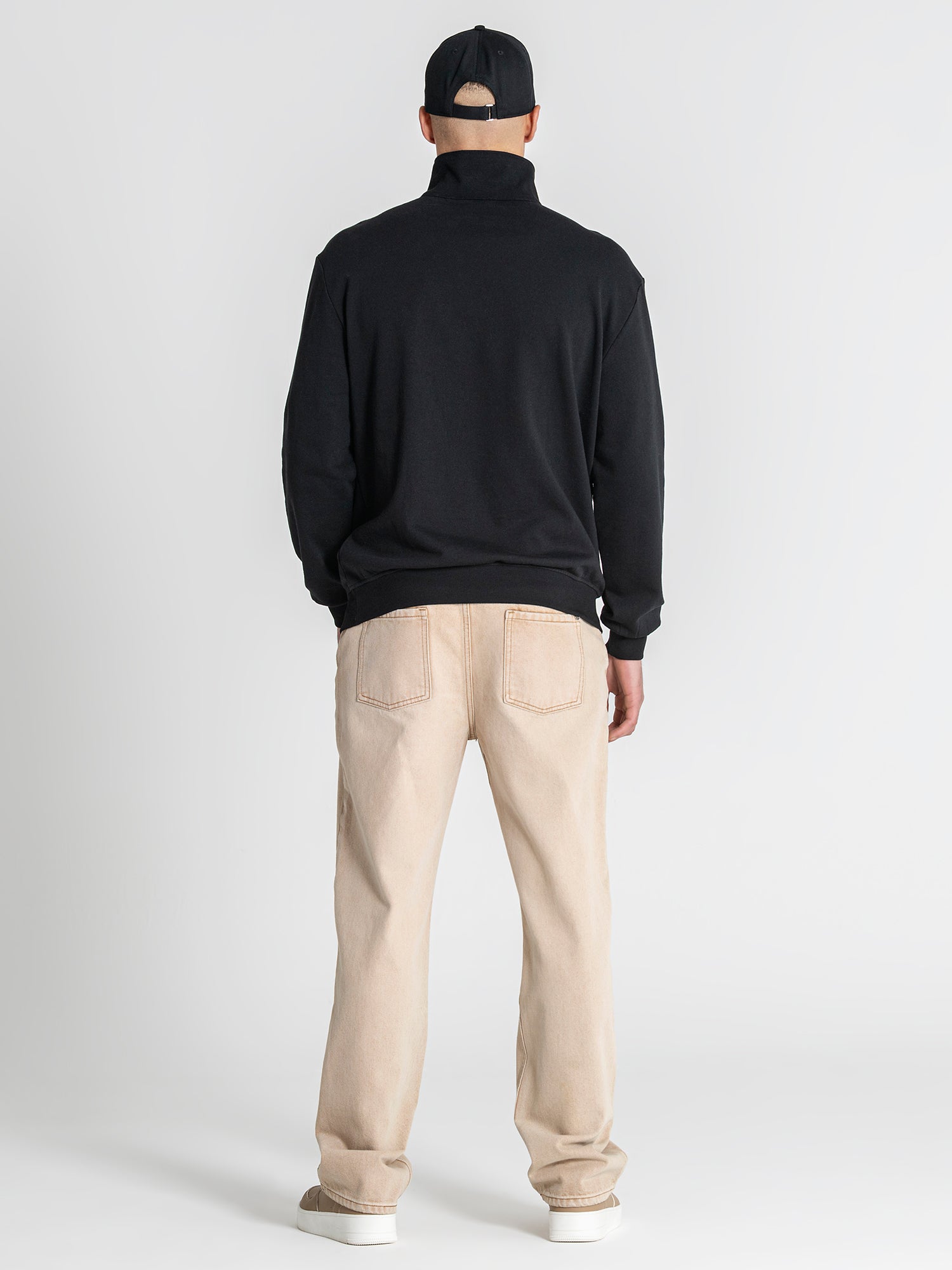 sweats / Black British Zip Sweat