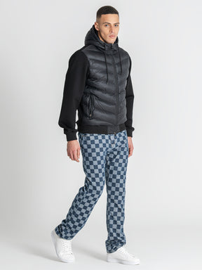 jackets / Black Aero Hoodie Jacket