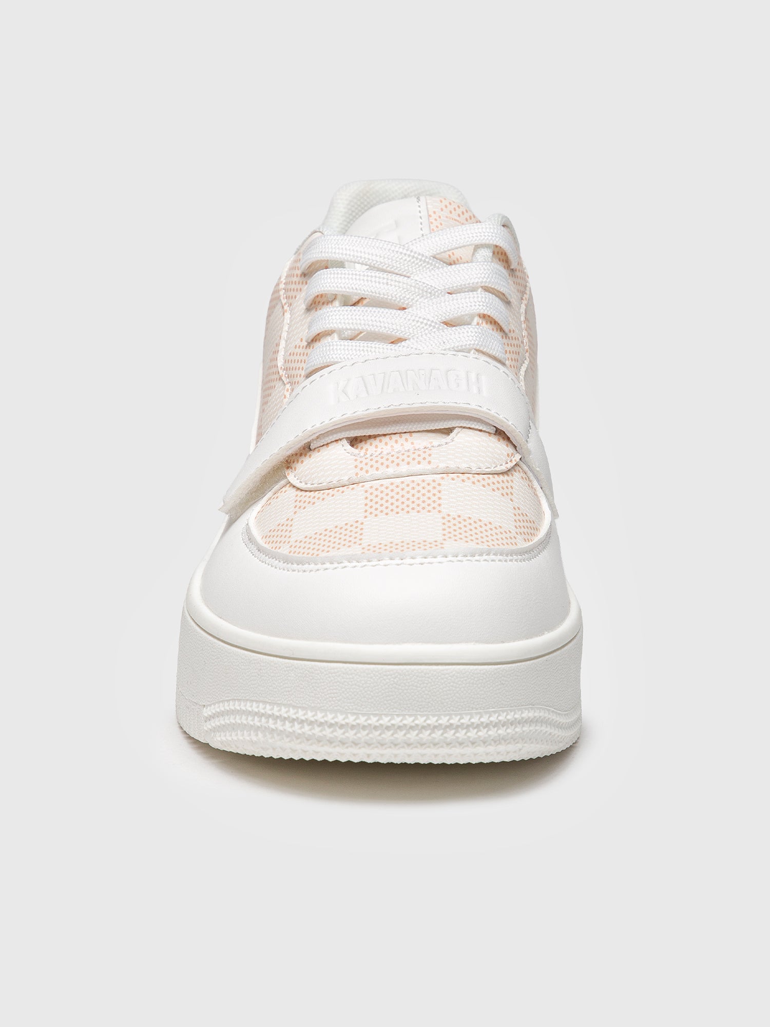 sneakers / White Piazza Velcro Sneakers