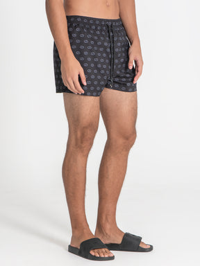 swimshorts / Black GG Mania Swimshorts