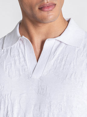 polos / White Majestic Knit Polo