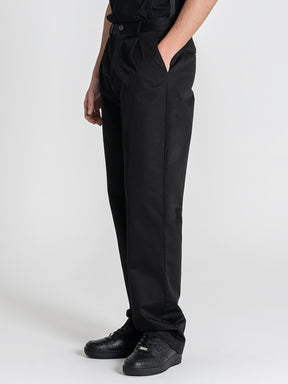 pants / Black Pleat Pants