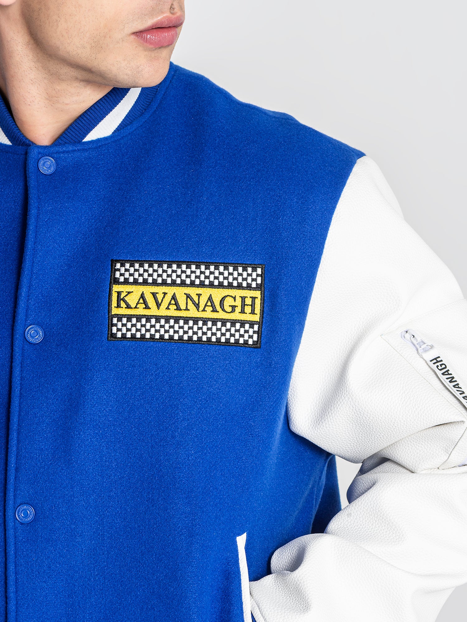 bombers / Blue Grumpy Duck Bomber Jacket