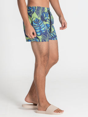 swimshorts / Green Tropic Swimshorts