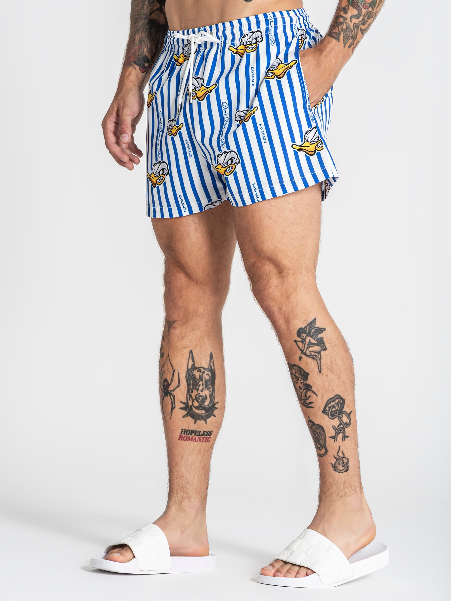 swimshorts / Blue Grumpy Duck Swimshorts