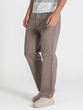 jeans / Taupe Wash Jeans